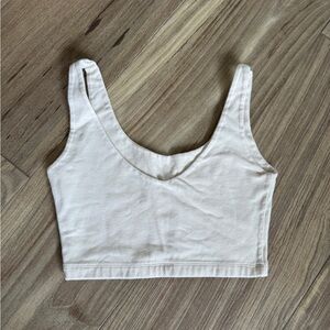 Brandy Melville Cream Tank Top